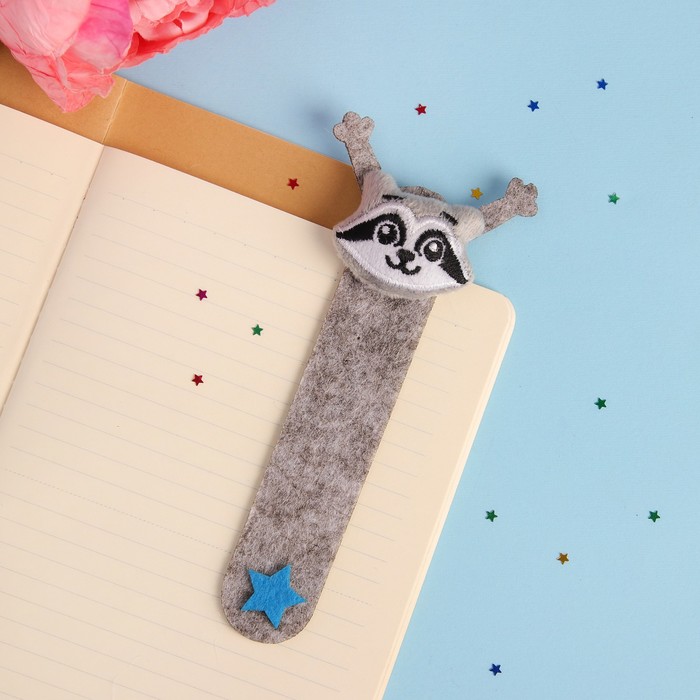 Мягкая игрушка-закладка "Енотик"