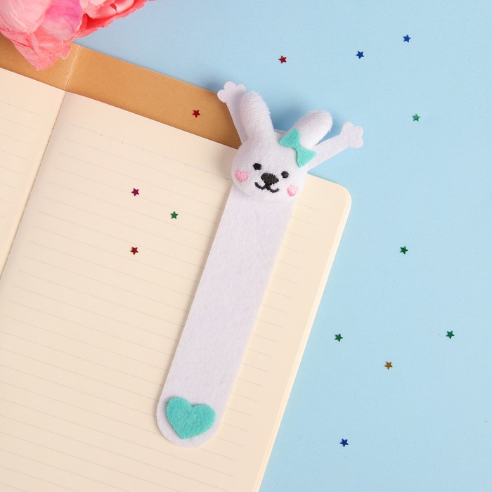 Мягкая игрушка-закладка "Зайка"