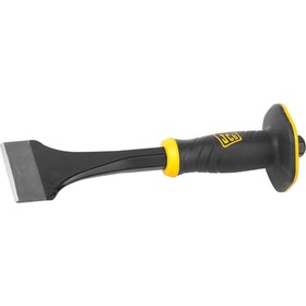 

Зубило-конопатка JCB JCL016, двухкомпонентная рукоятка с протектором, CrV cталь, 280х76 мм
