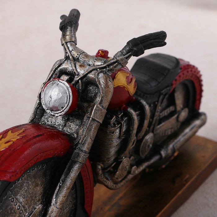 Часы настольные с термометром "Байк", 29х18х8 см