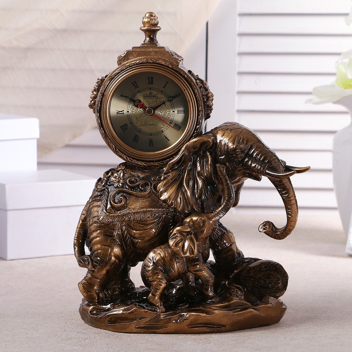 Часы настольные "Слон", 31х23х14 см