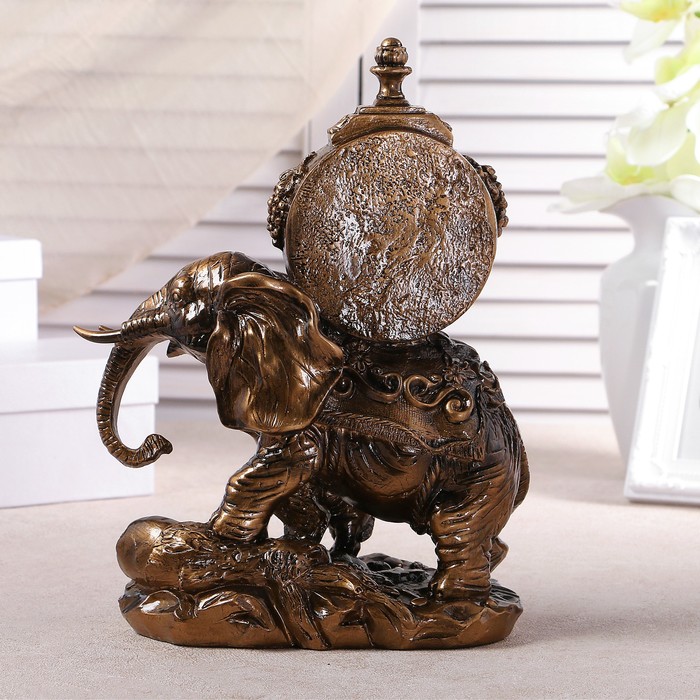 Часы настольные "Слон", 31х23х14 см