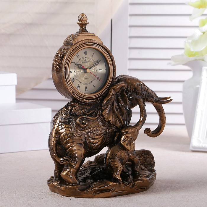 Часы настольные "Слон", 31х23х14 см