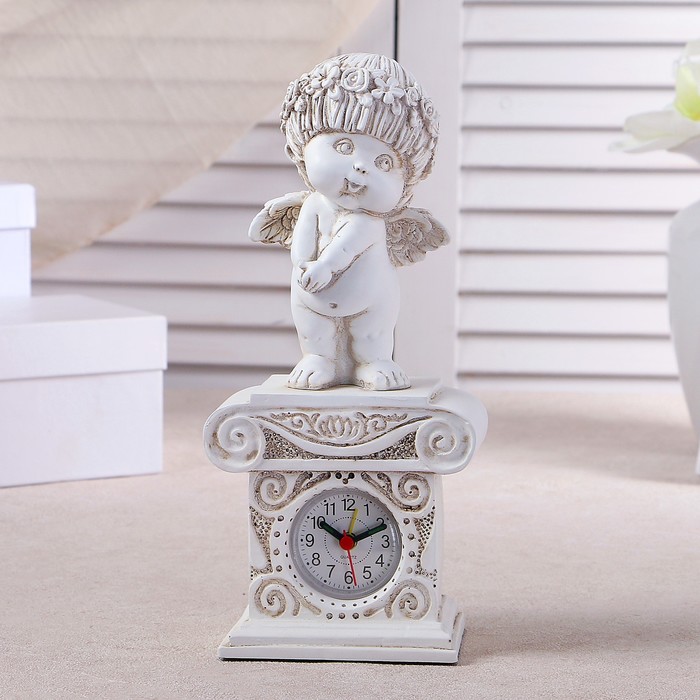 Часы настольные "Ангел", h=25.5 см