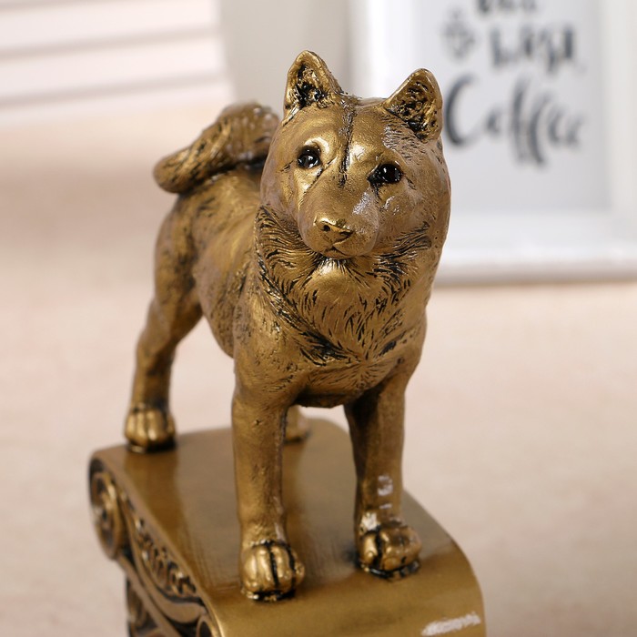 Часы настольные "Лайка", h=23 см