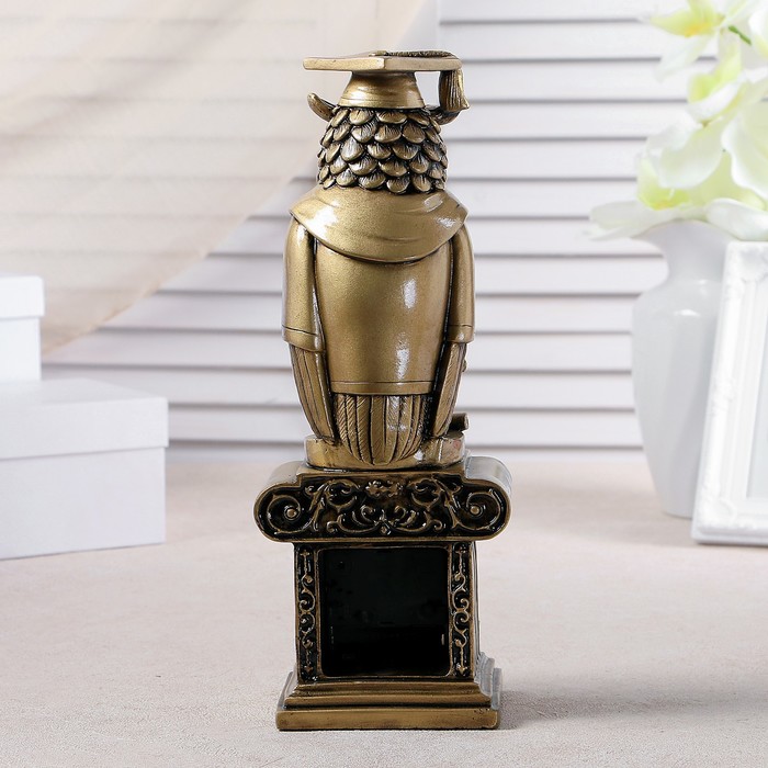 Часы настольные "Сова магистр", 31х10.5х8.5 см