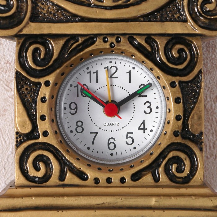 Часы настольные "Бульдог", h=23 см