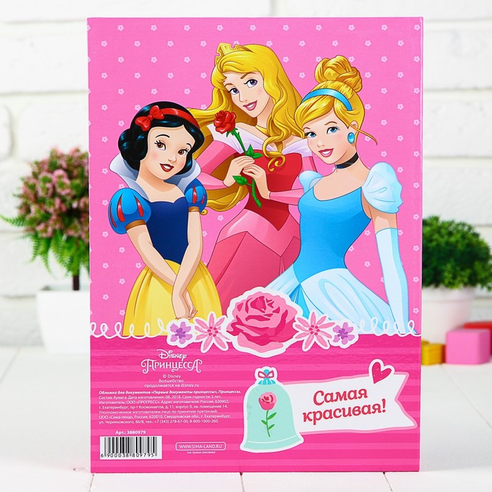 Обложка для документов "Первые документы принцессы", Принцессы