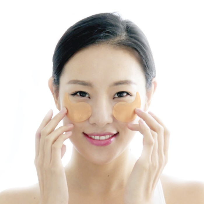 Патчи гидрогелевые для глаз Kocostar тропические фрукты, папая, 60 шт, 90 г