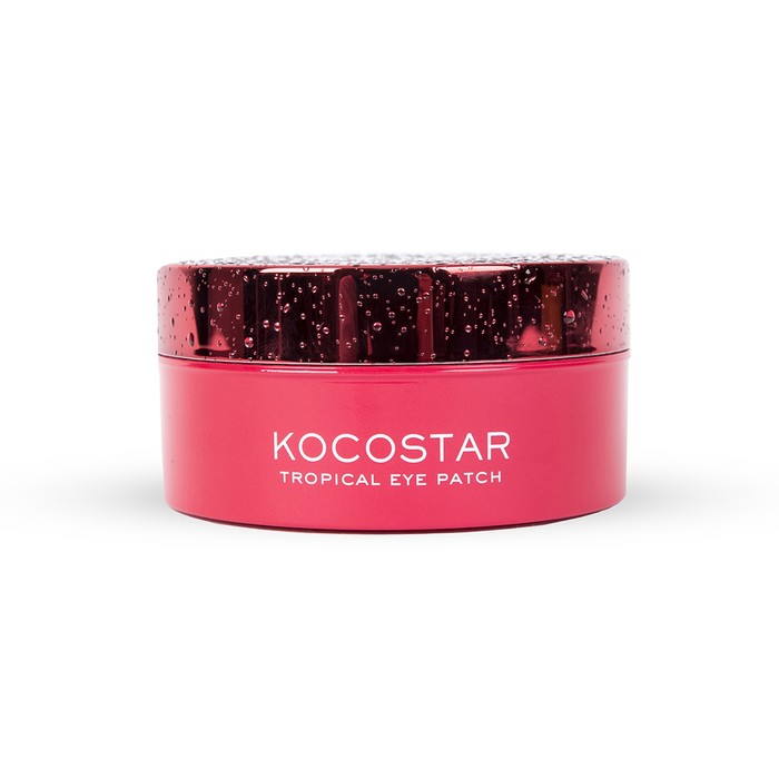 Патчи гидрогелевые для глаз Kocostar тропические фрукты, питахайя, 60 шт, 90 г