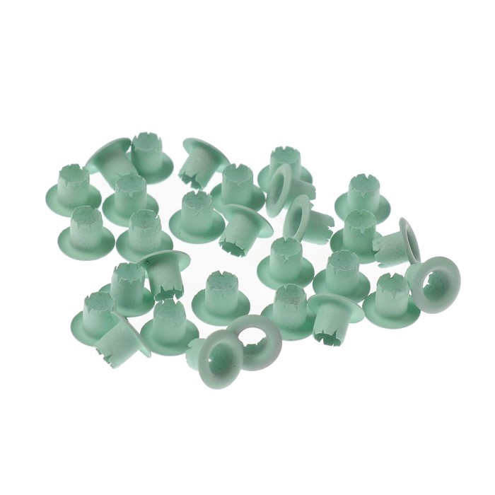 Набор металл. люверсов для скрапбукинга "Мятный" 30 шт