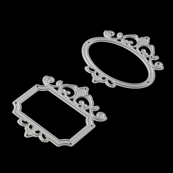 Нож для вырубки "Портреты" (набор 2 шт) 6.1х6,1 и 5,6х6,1 см