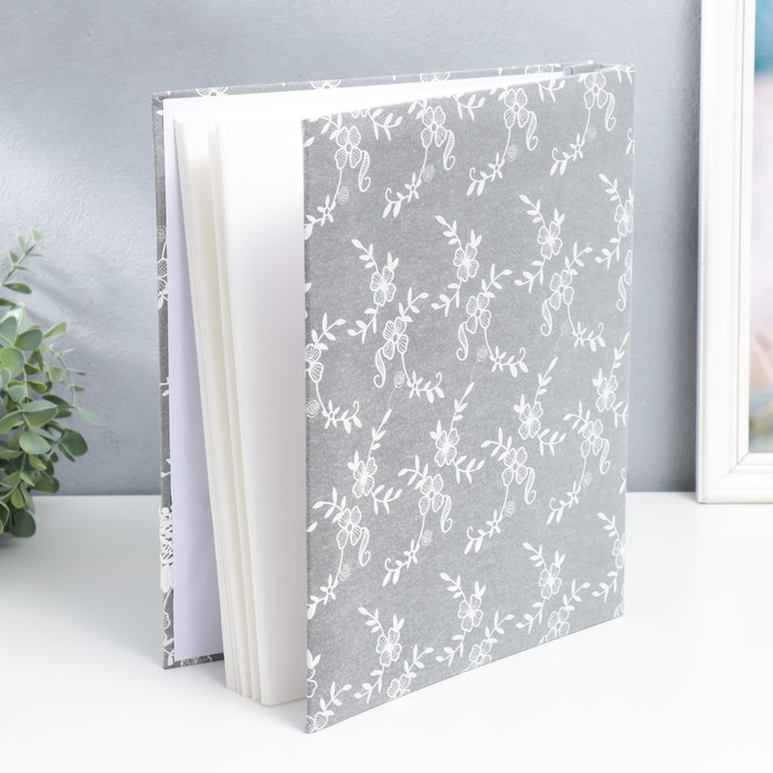 Фотоальбом на 100 фото 13х18 см "Фелиция" текстиль 32,5х27,5х4 см