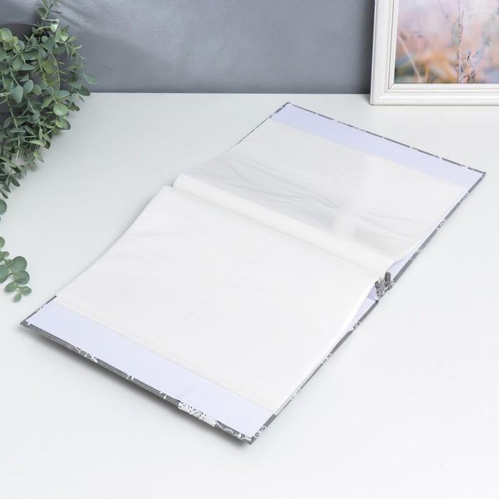 Фотоальбом на 100 фото 13х18 см "Фелиция" текстиль 32,5х27,5х4 см