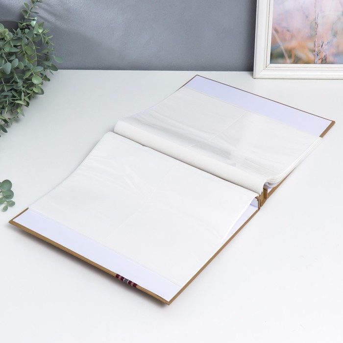 Фотоальбом на 100 фото 13х18 см "Фантастические цветы" 32,5х27,5х4 см