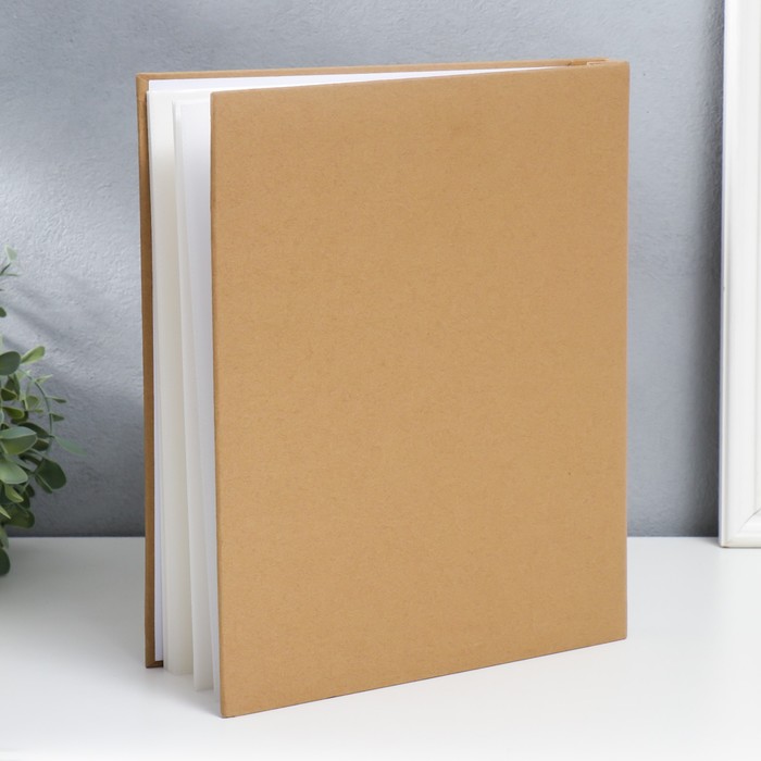 Фотоальбом на 100 фото 13х18 см "Белая роза" 32,5х27,5х4 см