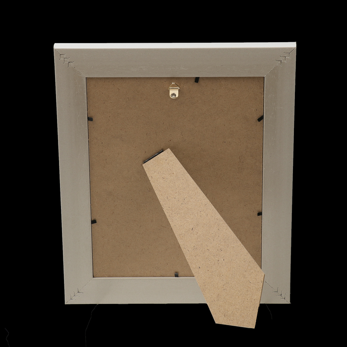 Фоторамка пластик 20х25 см "Снег и золото" 33,2х28,2х2,1 см