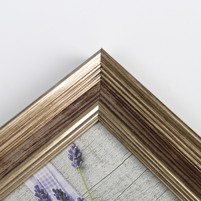 Фоторамка пластик 10х15 см "Бронзовый металлик" 22,1х17,1х2,2 см