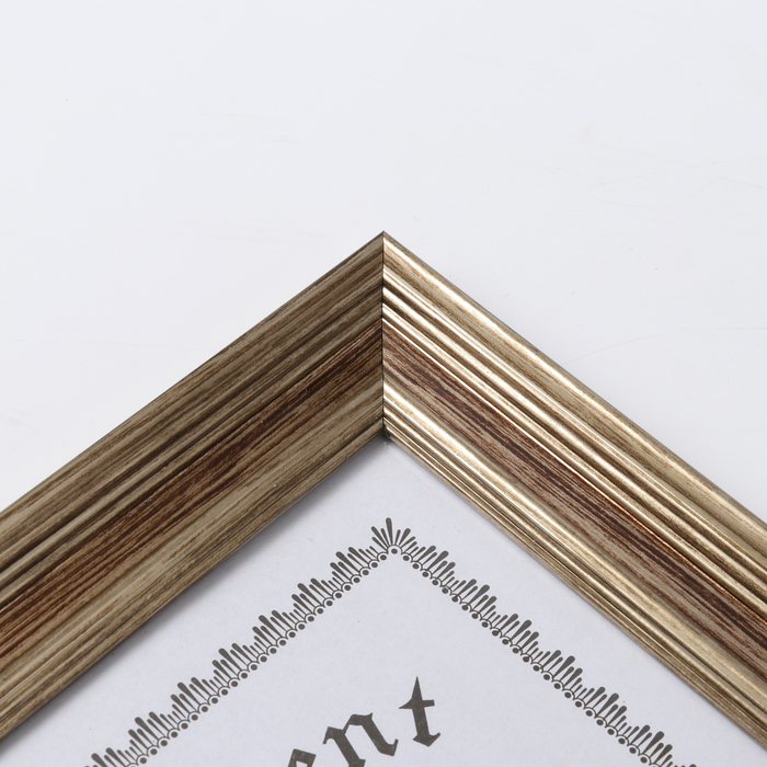 Фоторамка пластик формат А4 "Бронзовый металлик" 38,2х28,2х2,1 см
