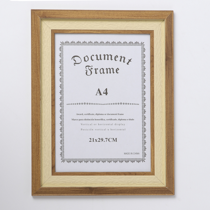 Фоторамка пластик формат А4 "Оливер" 38,4х29,7х2,3 см