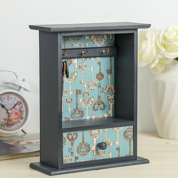 Ключница "Золотые ключики" 28х22х7,5 см