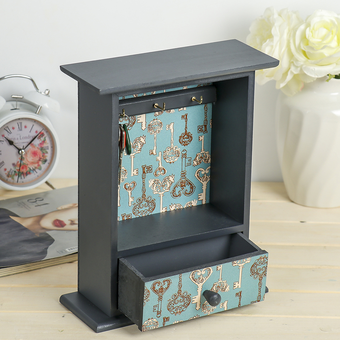 Ключница "Золотые ключики" 28х22х7,5 см