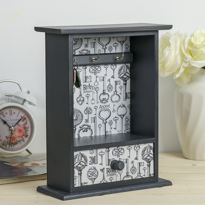 Ключница "Старинные ключи" 28х22х7,5 см