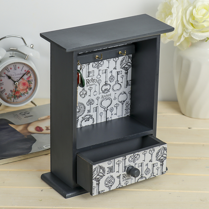 Ключница "Старинные ключи" 28х22х7,5 см