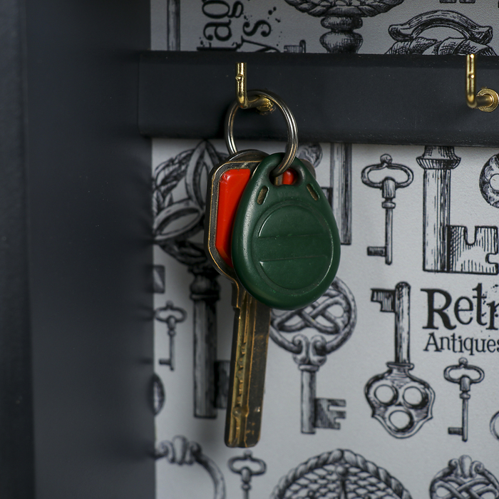 Ключница "Старинные ключи" 28х22х7,5 см