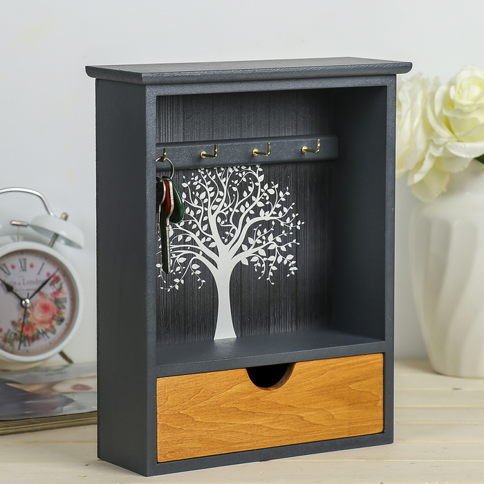 Ключница "Древо" 27х22х8 см