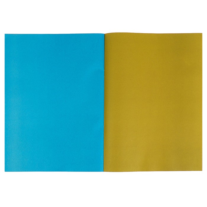 Бумага цветная А4, 16 листов, 16 цветов "Корова"