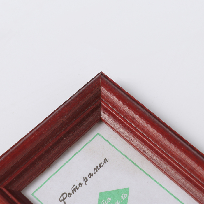 Фоторамка 6х9 см красное дерево №1