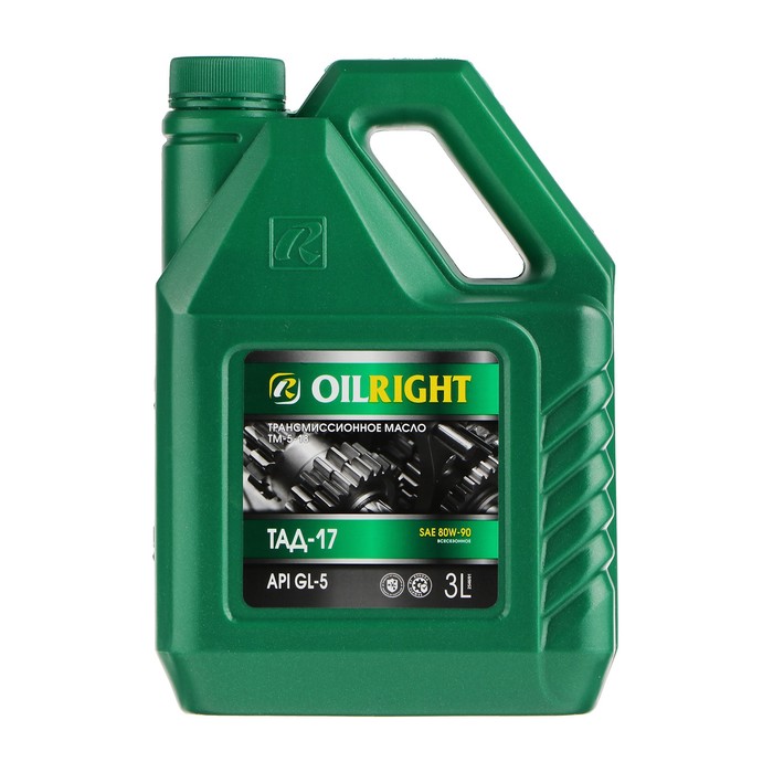 Масло трансмиссионное, OILRIGHT ТАД-17, 3 л