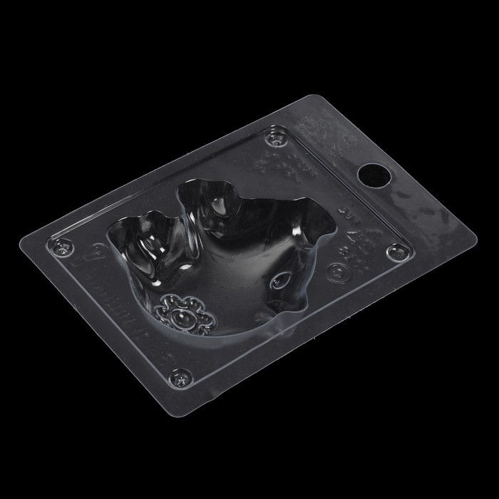 Пластиковая форма для мыла "Свинка копилка" 8,5х2,5х7,5 см