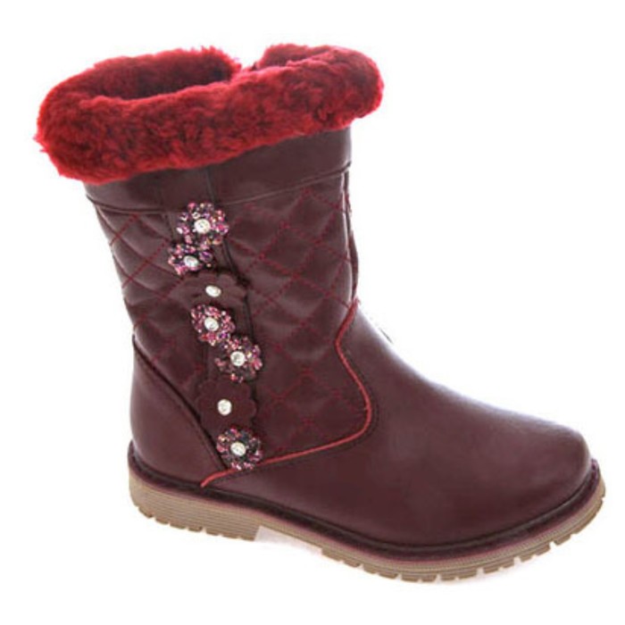 Сапоги зимние для девочки, 8 пар в коробе