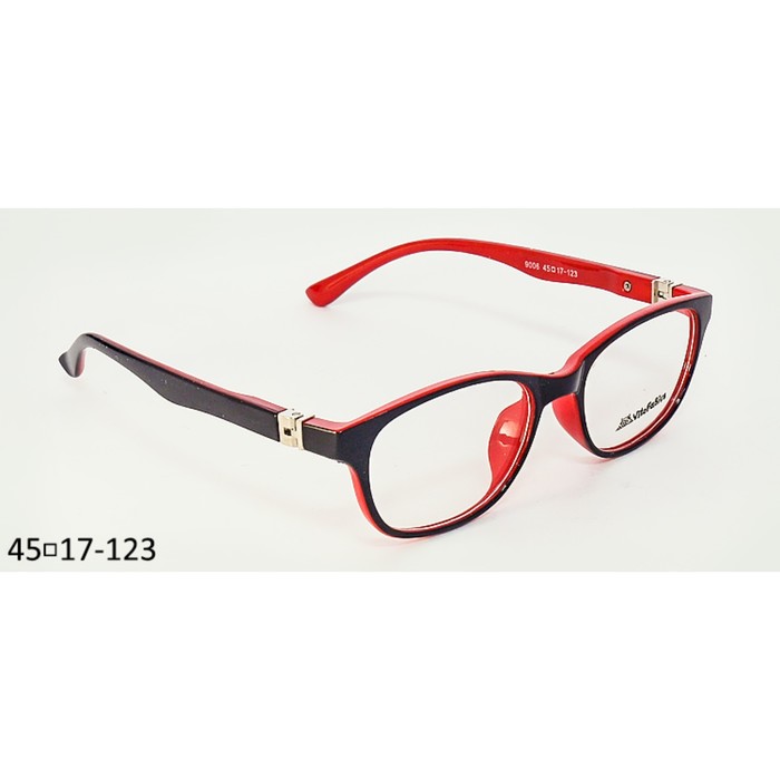 Оправа детская, 9006, чёрно-красный