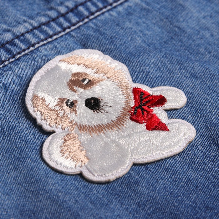 Термоаппликация "Пёсик", 5,5 х 5,5 см