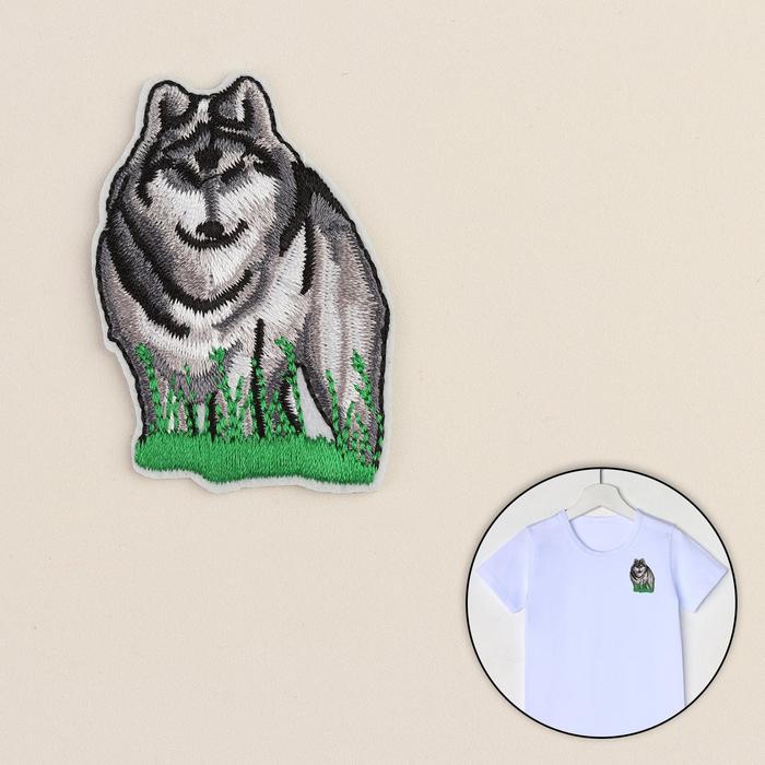 Термоаппликация &quot;Волк&quot;, 4 х 6 см