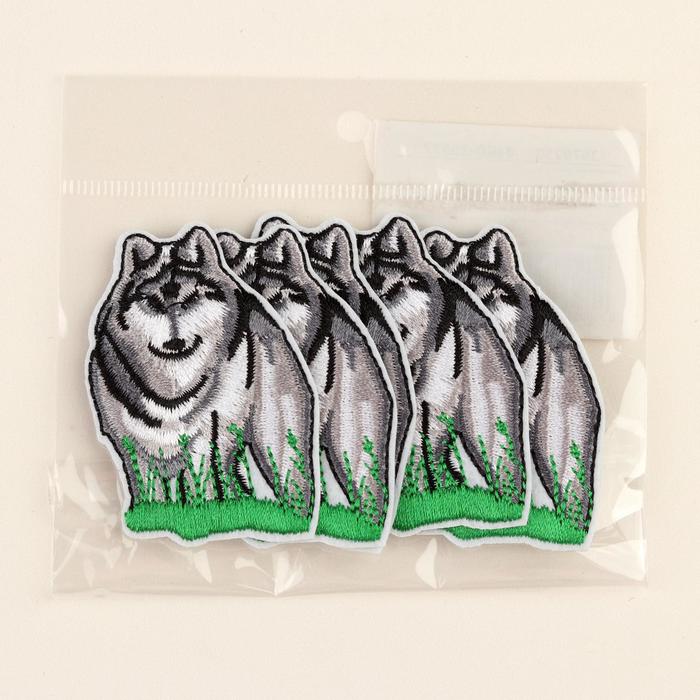 Термоаппликация "Волк", 4 х 6 см