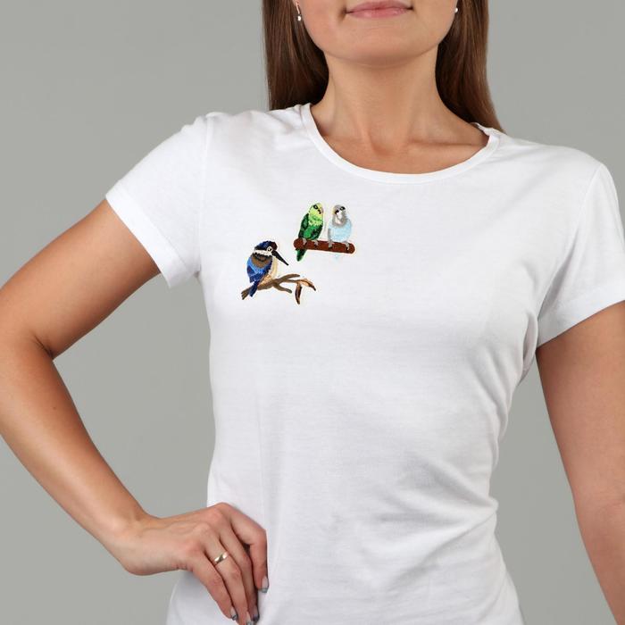 Набор термоаппликаций «Птички», 2шт, разноцветный