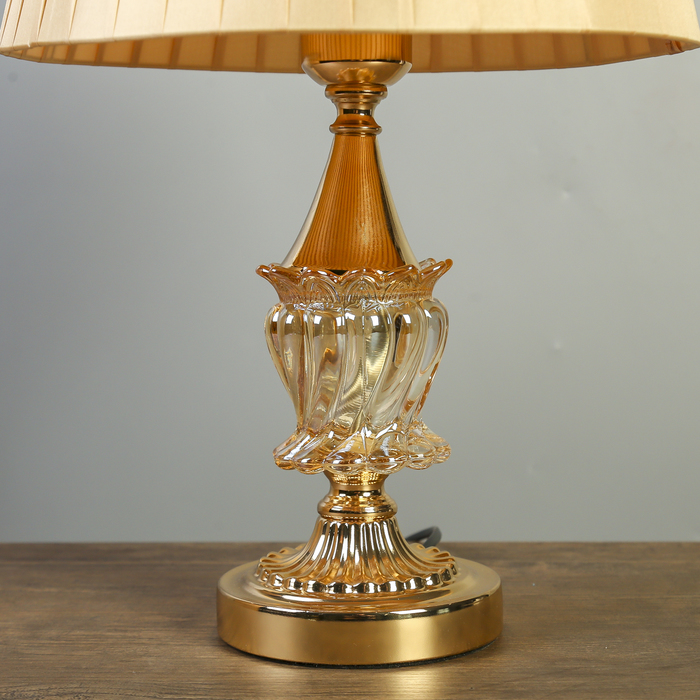 Лампа настольная Е27 25W 220В "Селин" низ подсветка 28х28х44,5