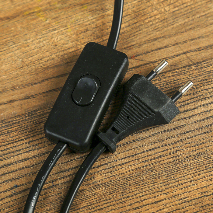 Лампа настольная Е27 25W 220В "Селин" низ подсветка 28х28х44,5