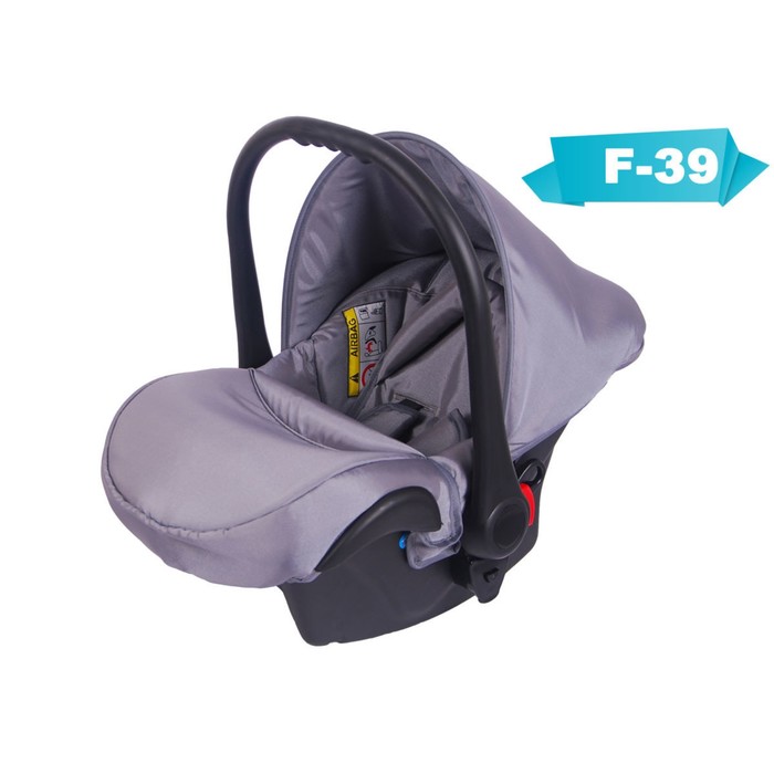 Автолюлька LONEX, группа 0+ (0-13 кг), Basic Grey