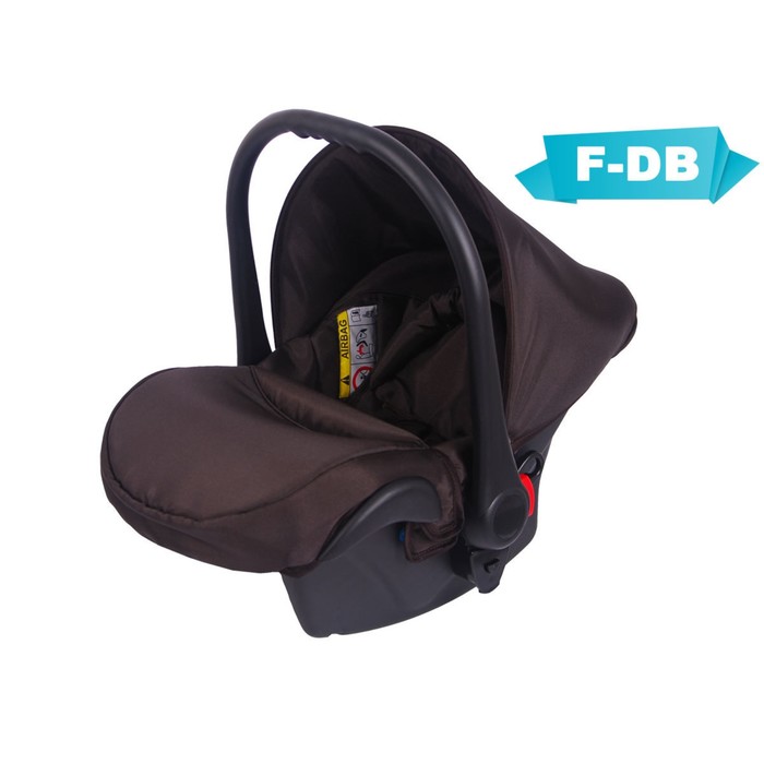 Автолюлька LONEX, группа 0+ (0-13 кг), Basic Brown