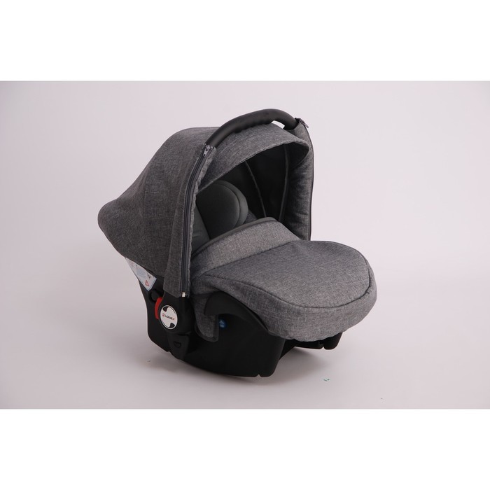 Автолюлька LONEX, группа 0+ (0-13 кг), Standart Grey