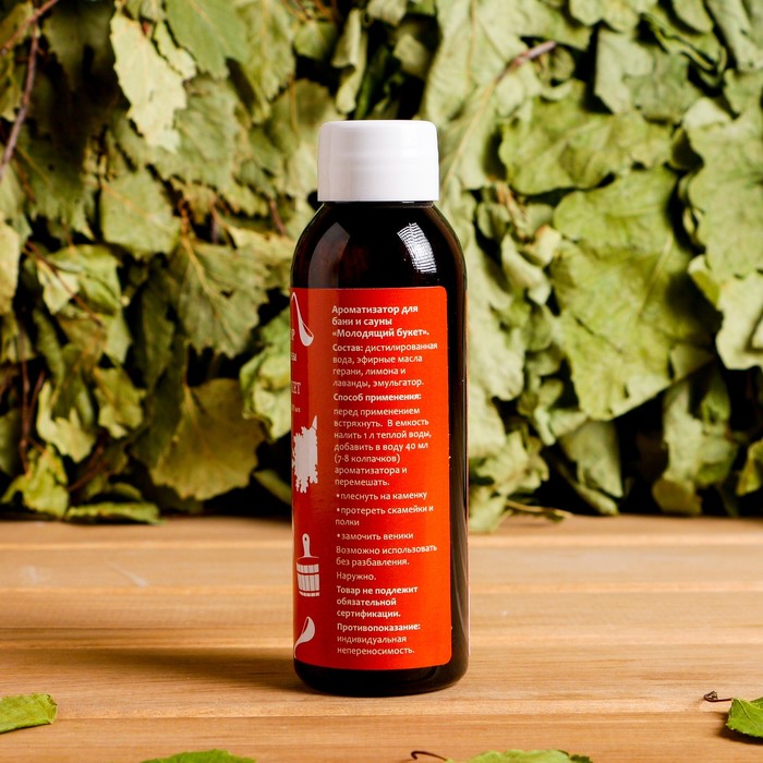 Ароматизатор для бани и сауны "Молодящий букет", 100мл