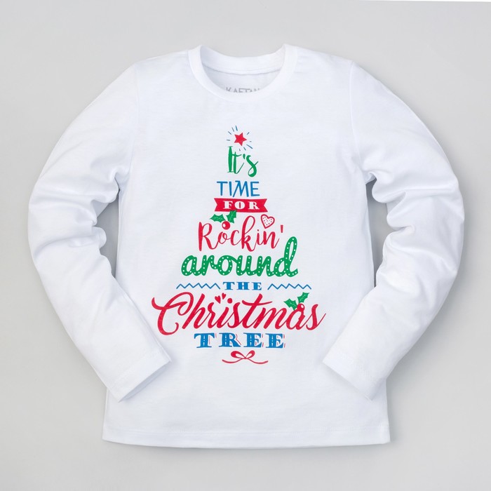 Комплект детский: джемпер и брюки KAFTAN "Around time Cristmas", 13-14 л., р-р 40, 100% хб 3741