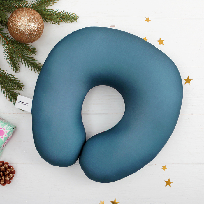 Подголовник-подушка антистресс "Время не ждет, лови момент!"