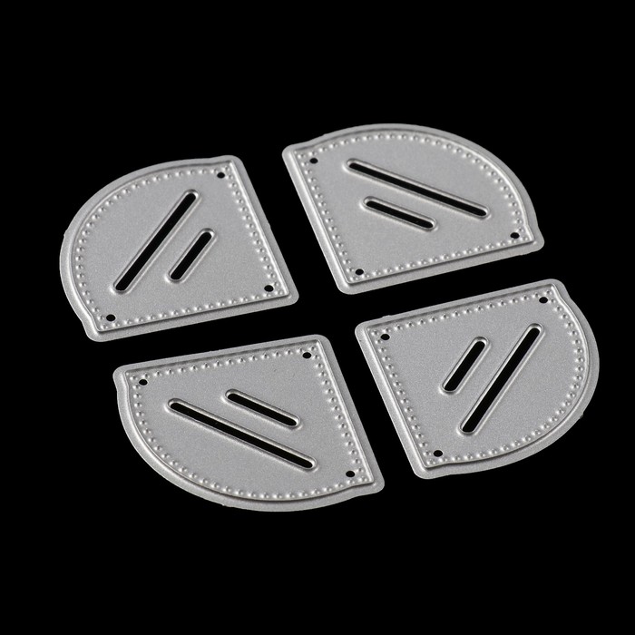 Нож для вырубки "Фотоуголки" (набор 4 шт) 2,5х2,5 см