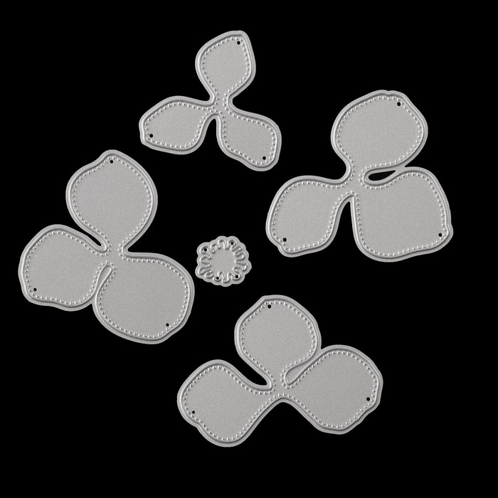 Нож для вырубки "Анемон" (набор 5 шт) 5,8х4,8 см